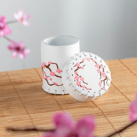 Japanese Leather Dice Cup image 0